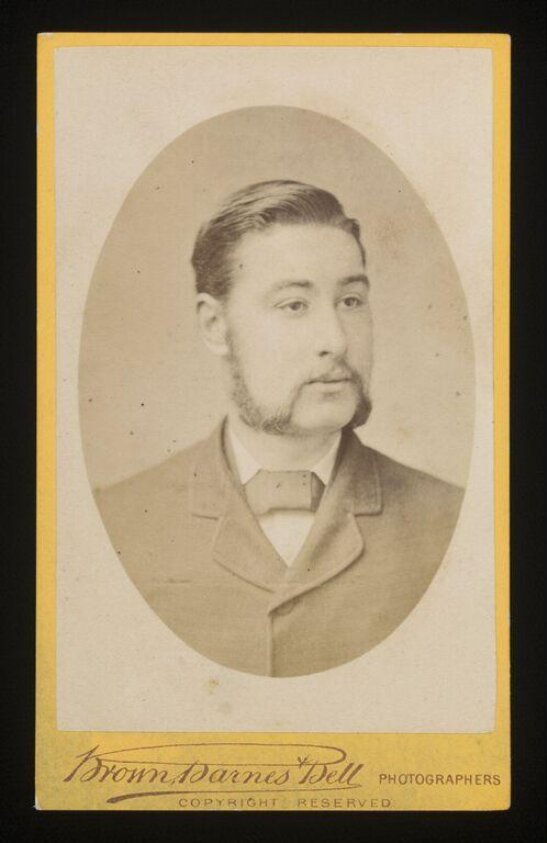 Portrait of a Man (c. 1880) by Brown, Barnes & Bell
