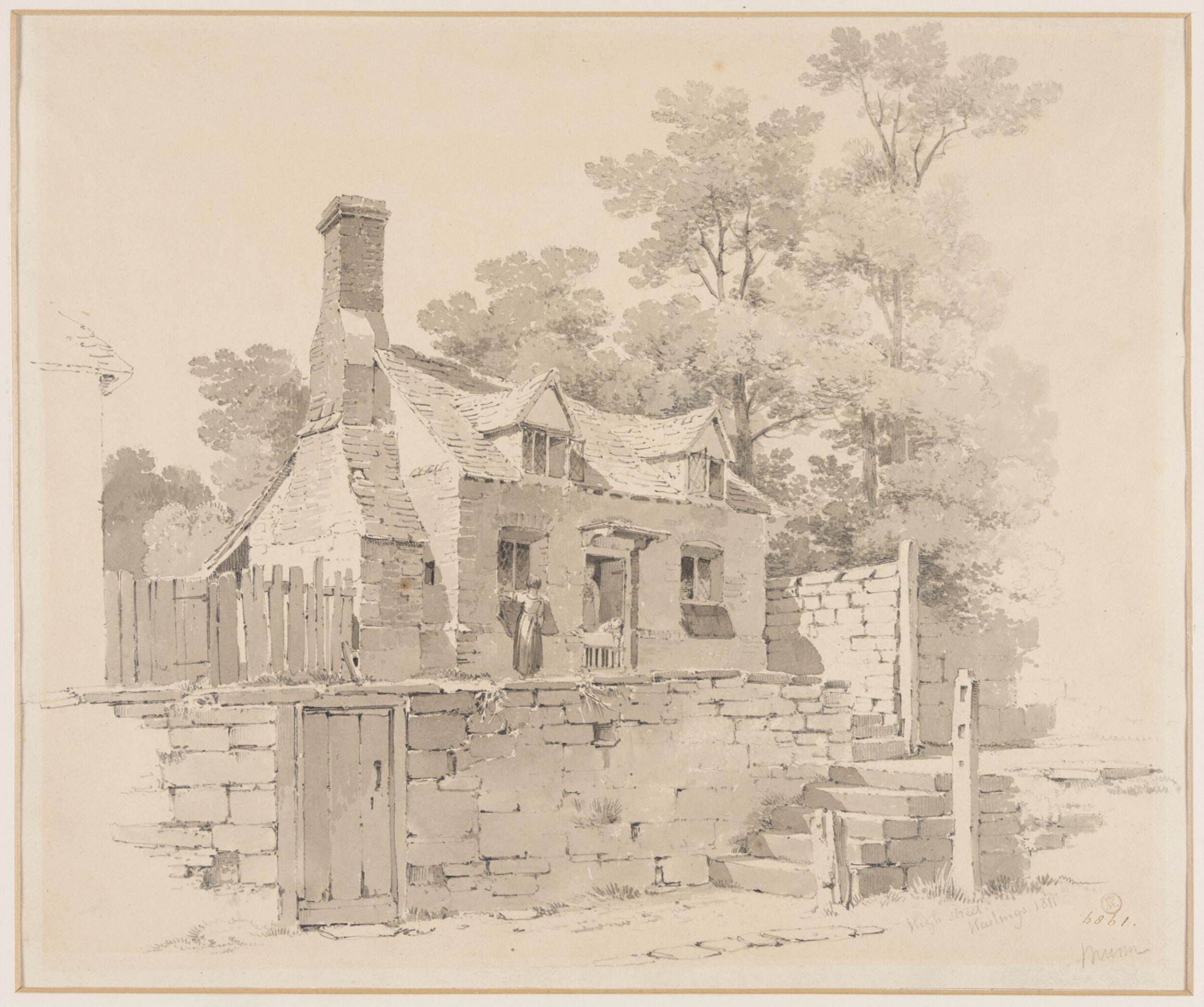 A Cottage in High Street, Hastings, Munn, early 19th century