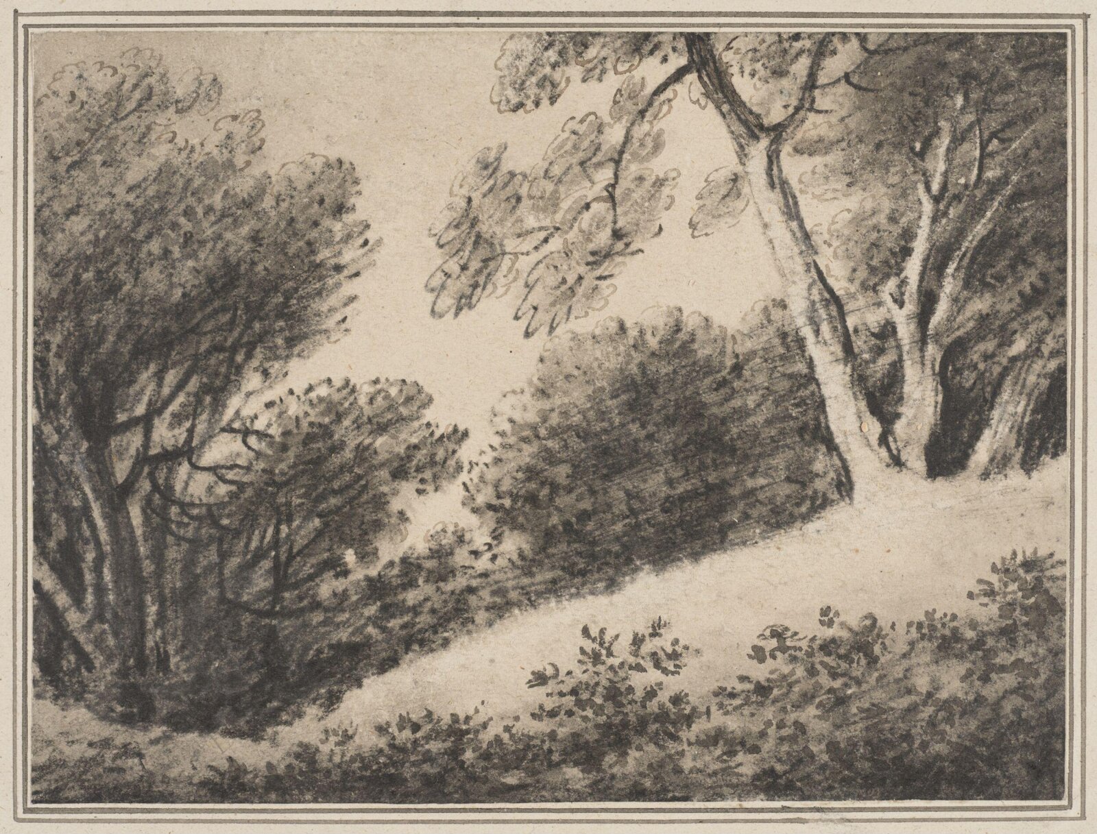 drawing, Thomas Monro