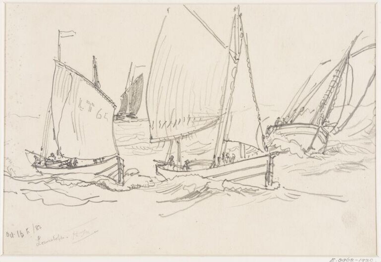 Drawing, Henry Moore, 16/10/1882