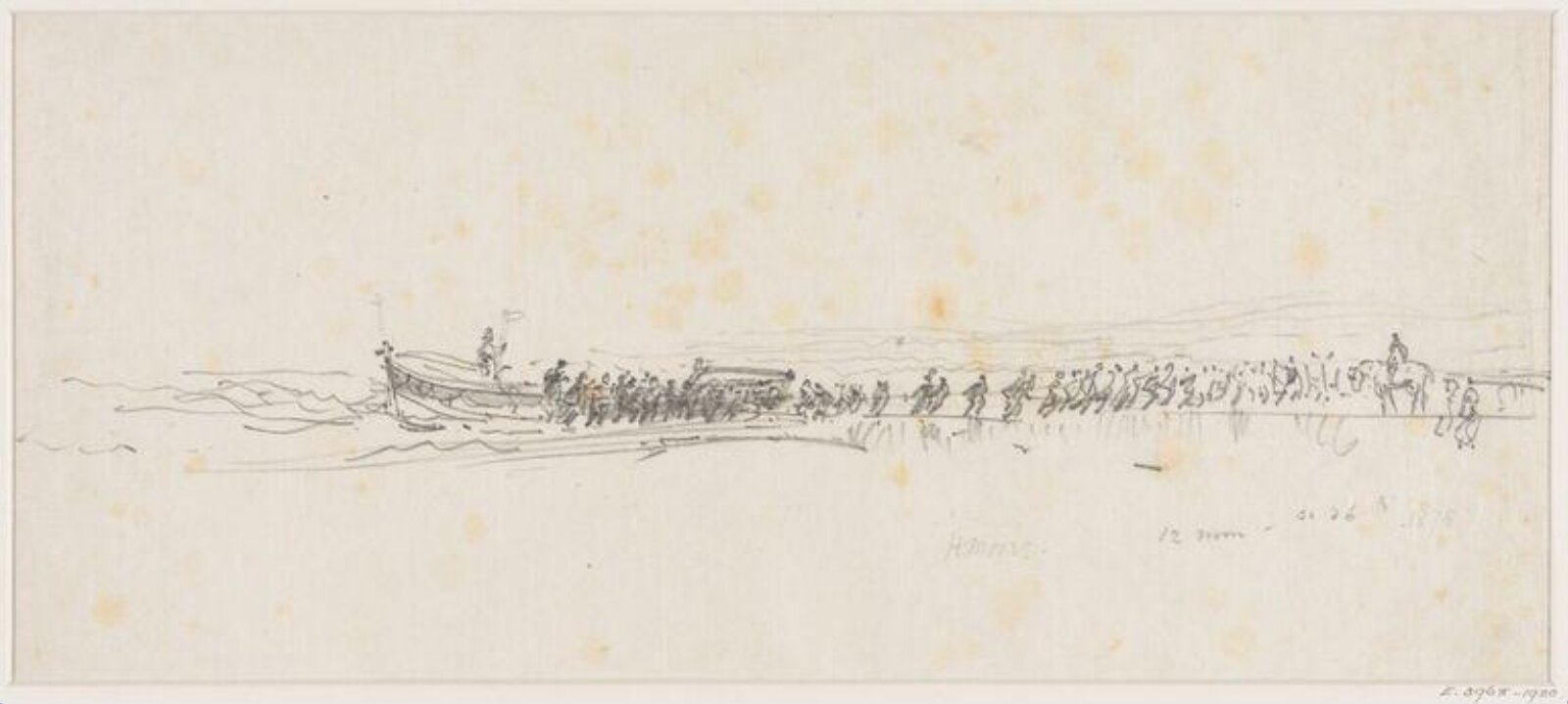 Drawing, Henry Moore, 26/10/1875