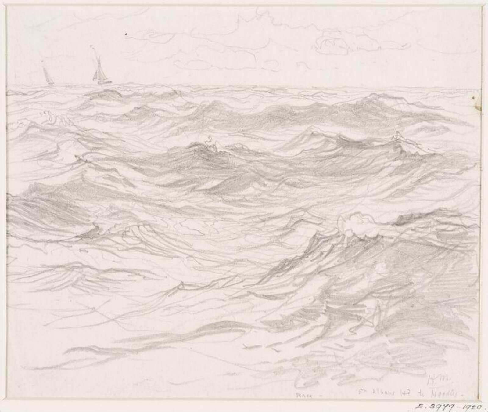 Drawing, Henry Moore, c. 1851-1895