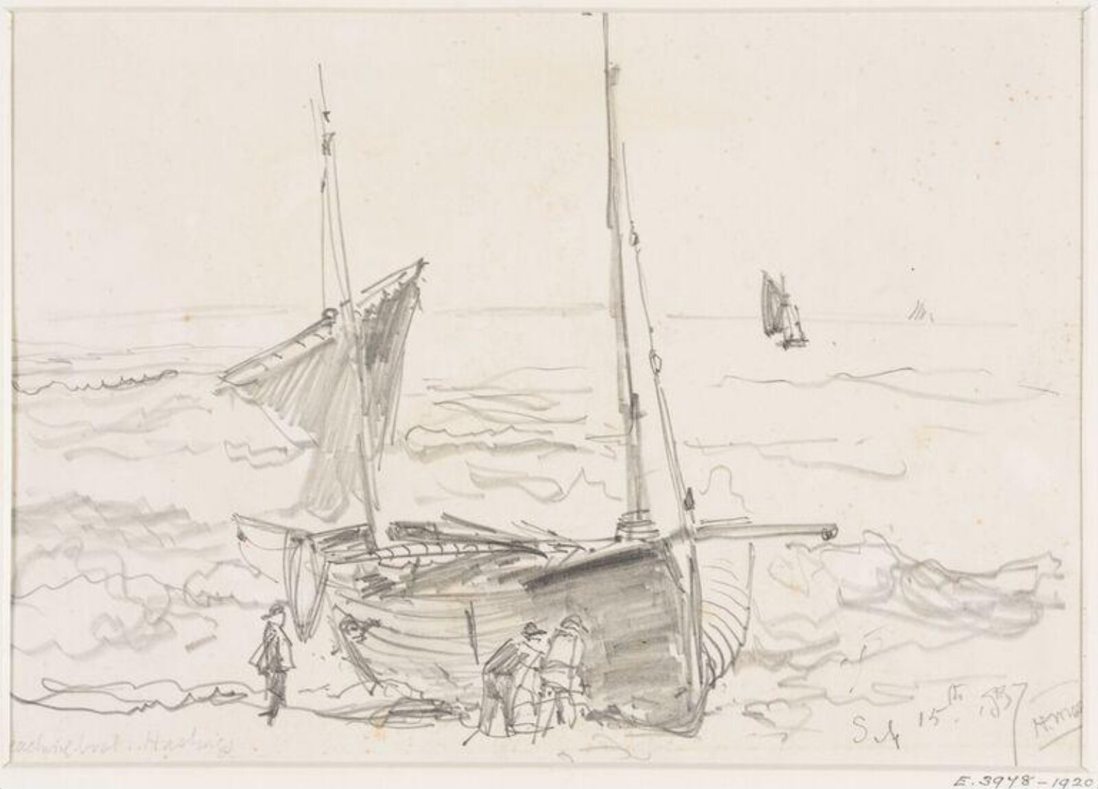 Drawing, Henry Moore, 15/09/1884