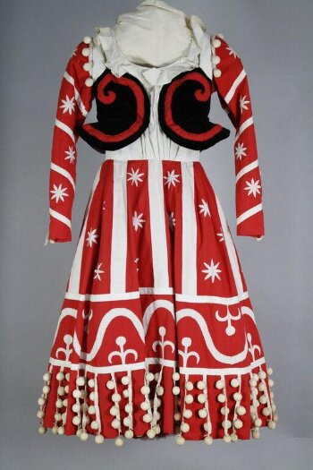 Costume designed by Jean Hugo for a Spaniard in Autre Guitaire in the ballet <i>c.1830</i>, London Coliseum 1971