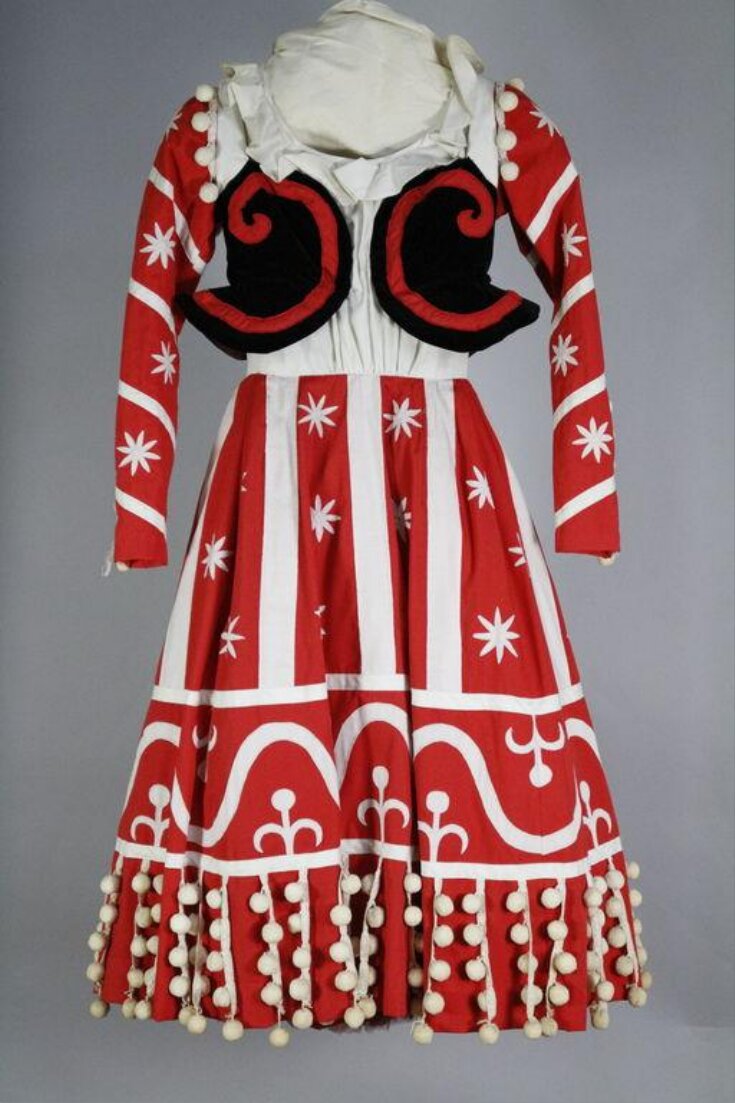 Costume designed by Jean Hugo for a Spaniard in Autre Guitaire in the ballet <i>c.1830</i>, London Coliseum 1971 image