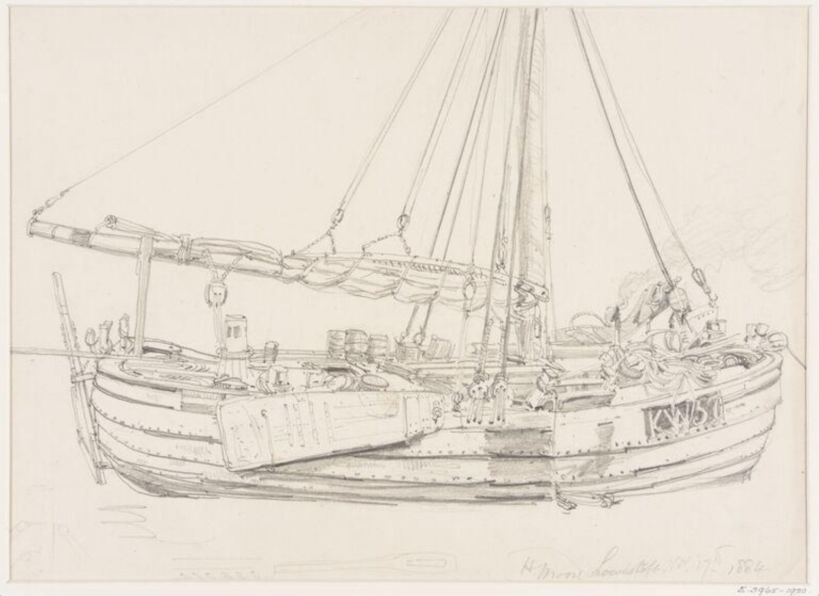 Drawing, Henry Moore, 17/11/1884