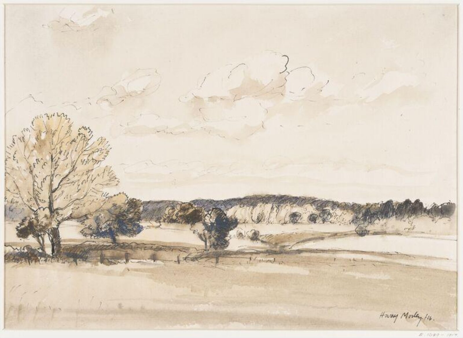 Drawing, Harry Morley, 1916