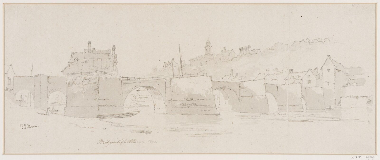 Bridgnorth, Paul Sandby Munn, 9 July 1802