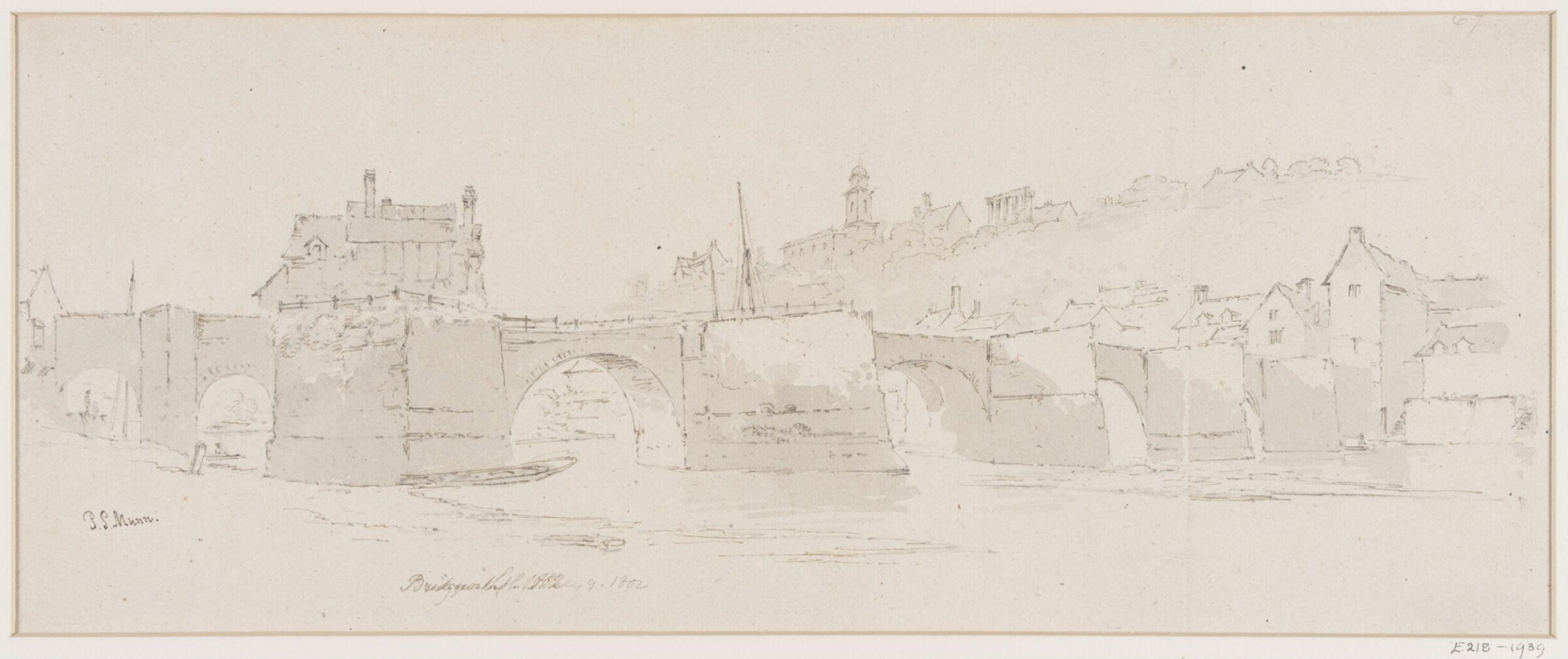 Bridgnorth, Paul Sandby Munn, 9 July 1802