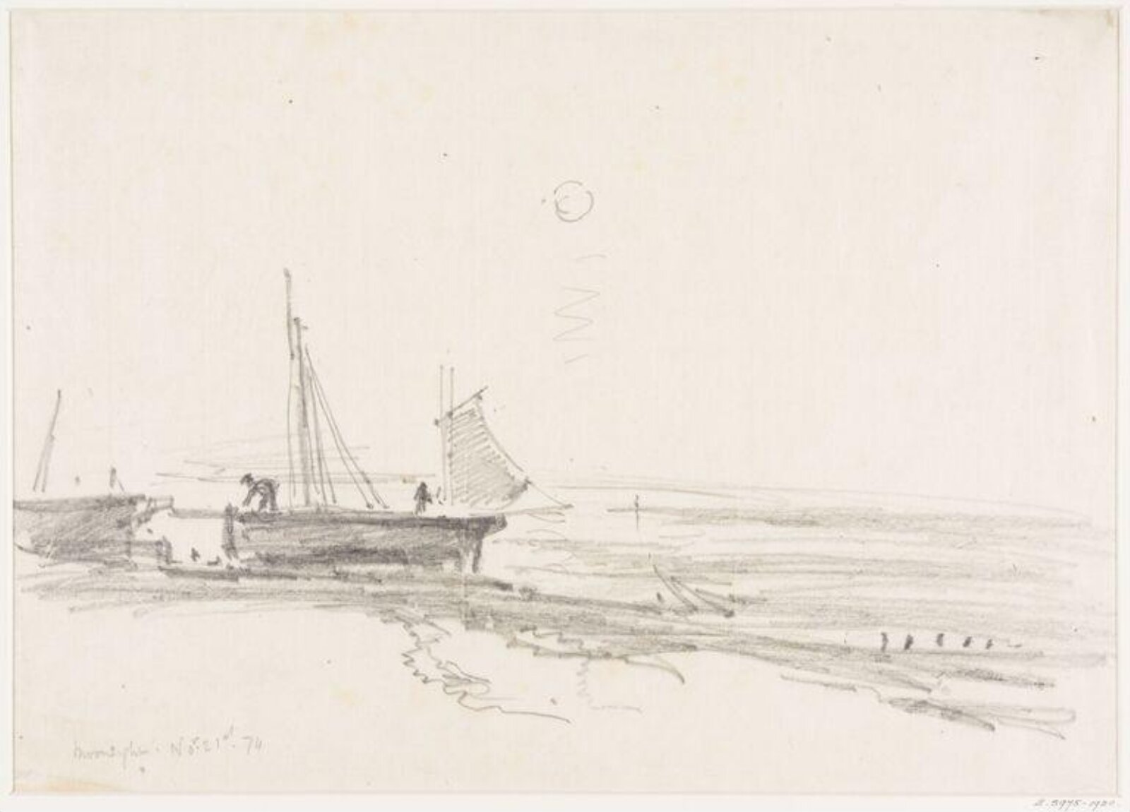 Drawing, Henry Moore, 21/11/1874
