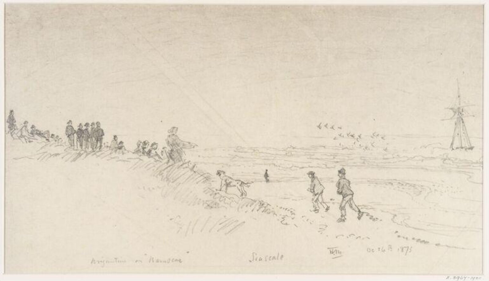 Drawing, Henry Moore, 26/10/1875