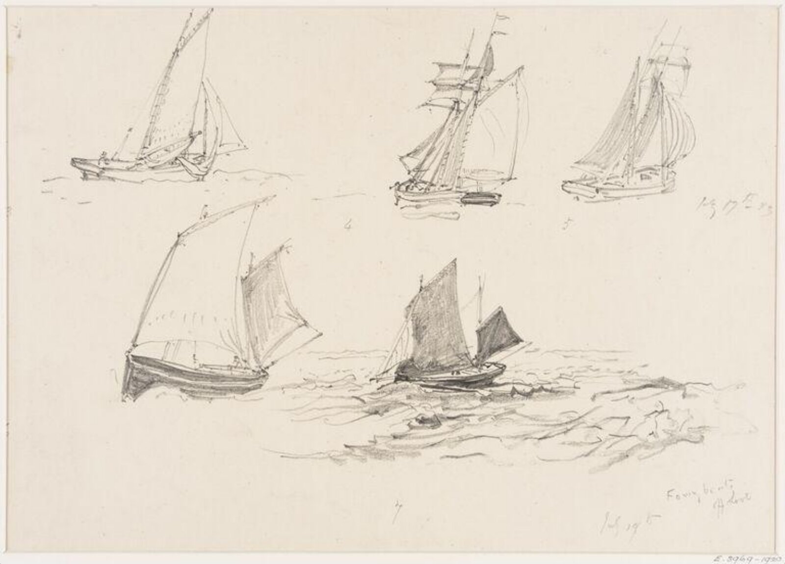 Drawing, Henry Moore, July 1883