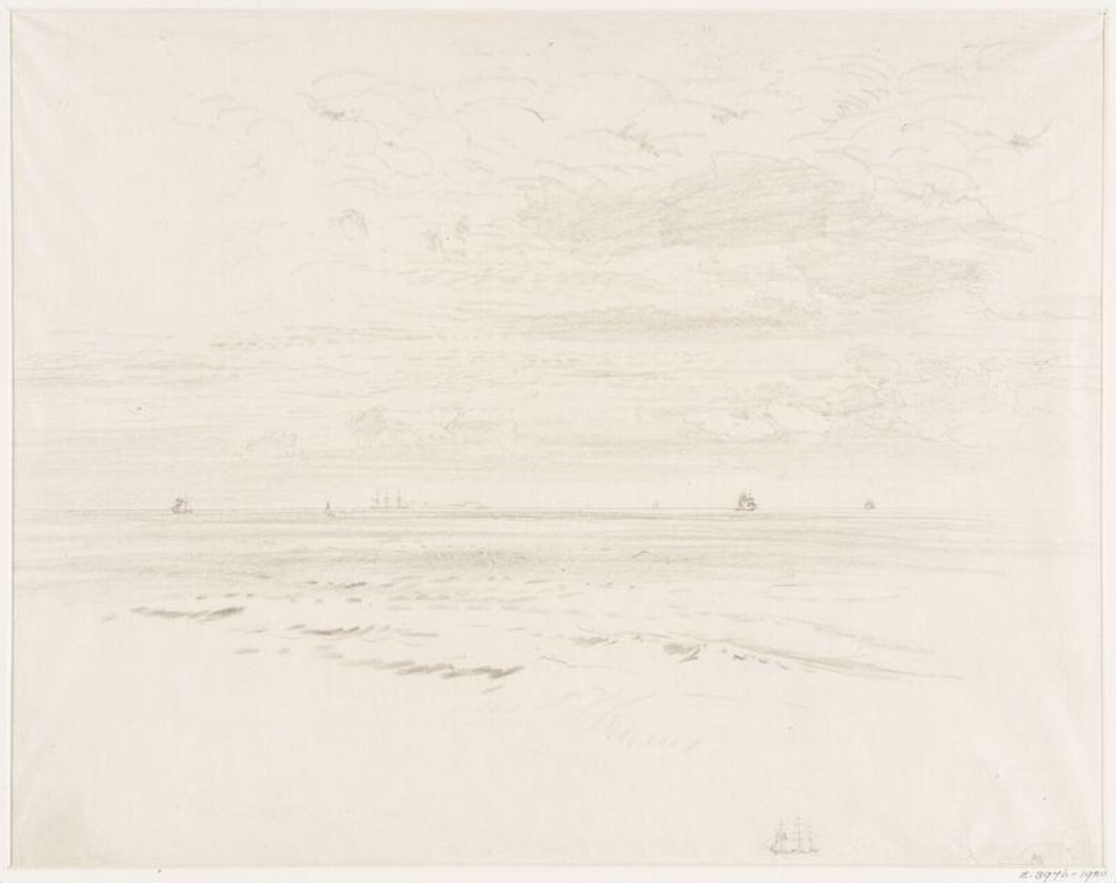 Drawing, Henry Moore, c. 1851-1895