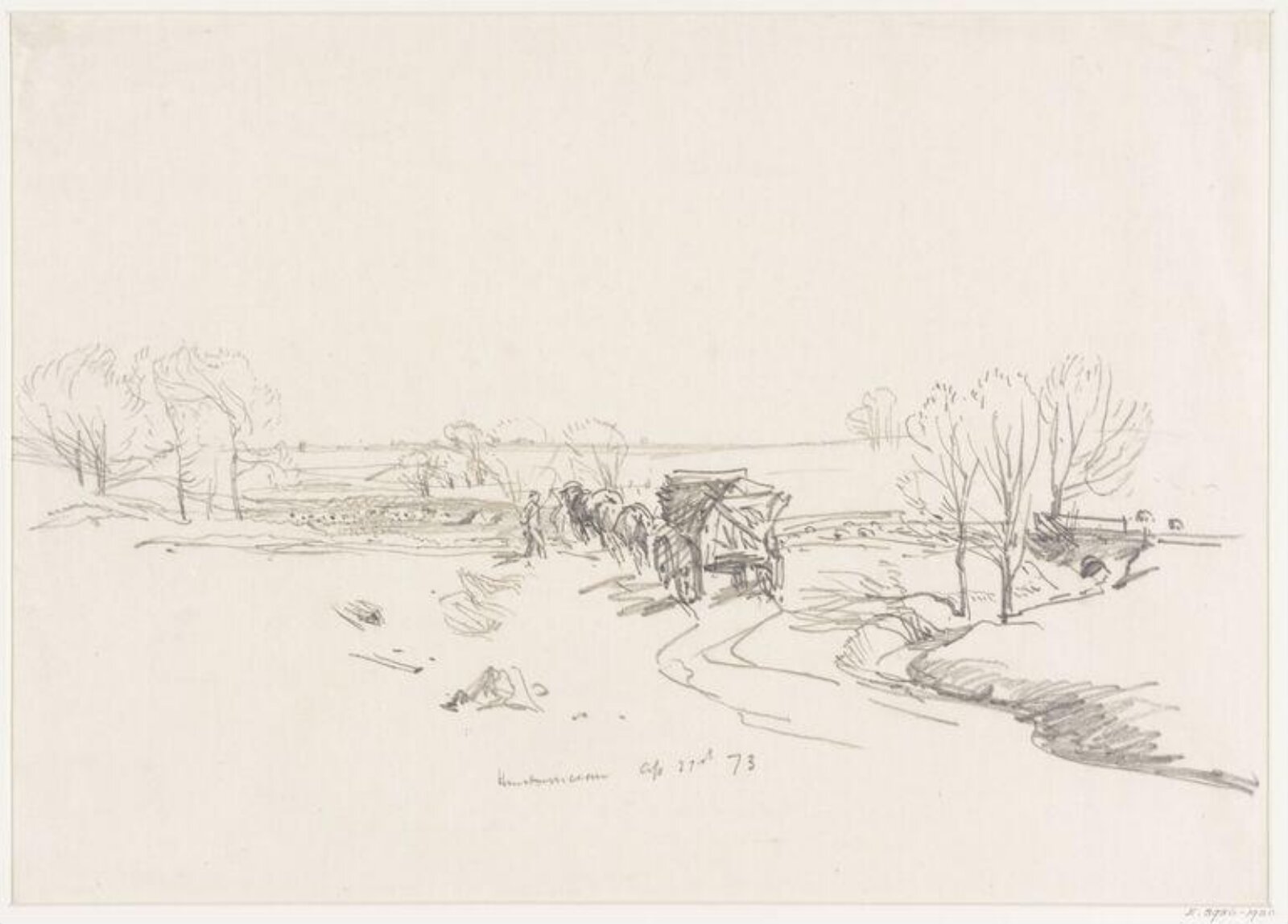 Drawing, Henry Moore, 21/04/1873