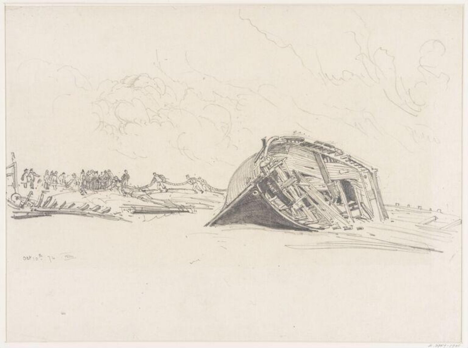 Drawing, Henry Moore, 10/10/1874