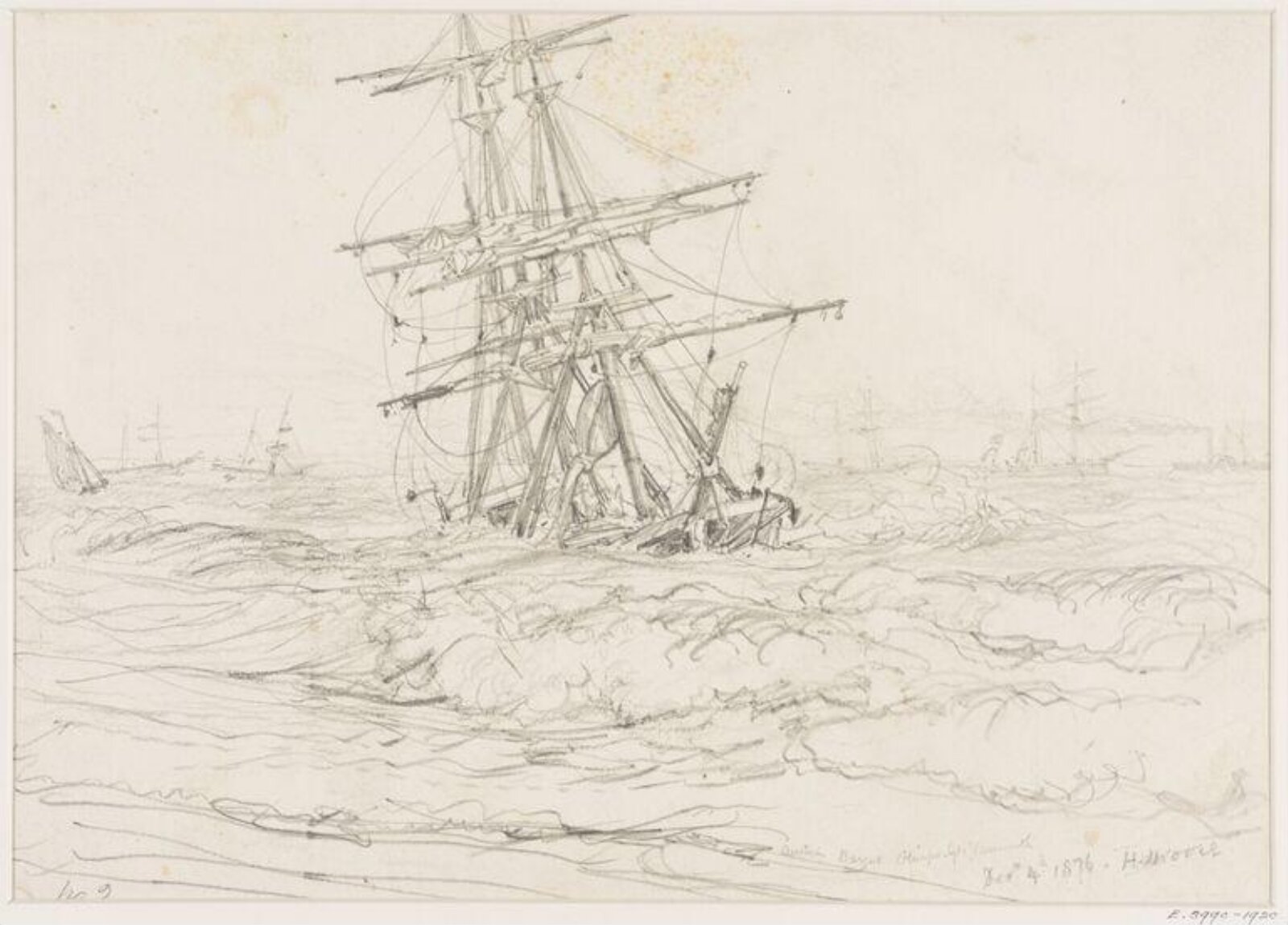 Drawing, Henry Moore, 04/12/1876