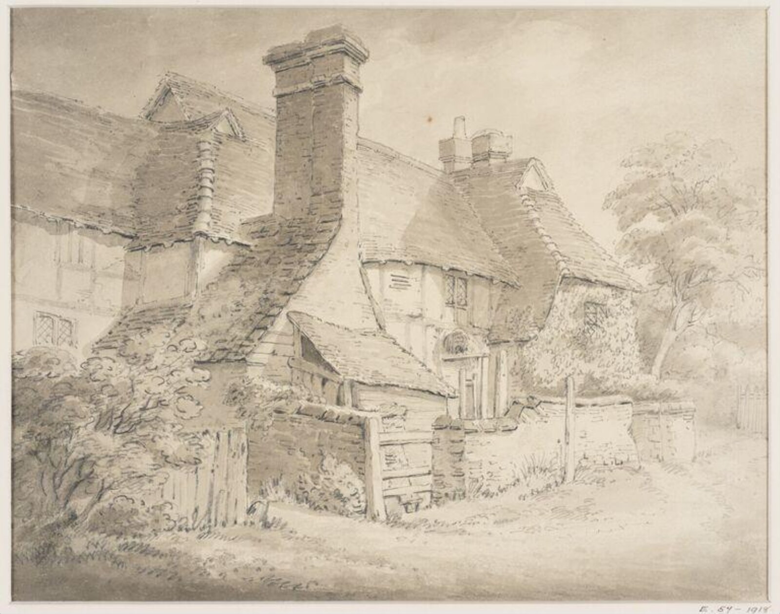 Drawing, John Monro, 1817