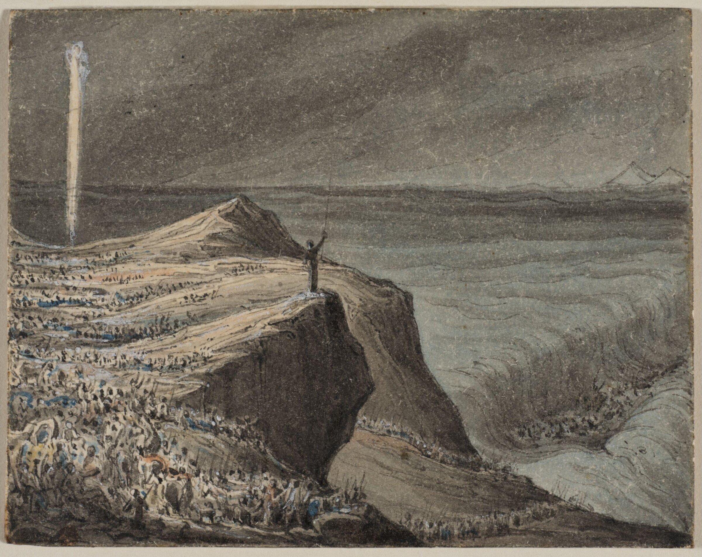 Drawing, John Martin, 1789-1854