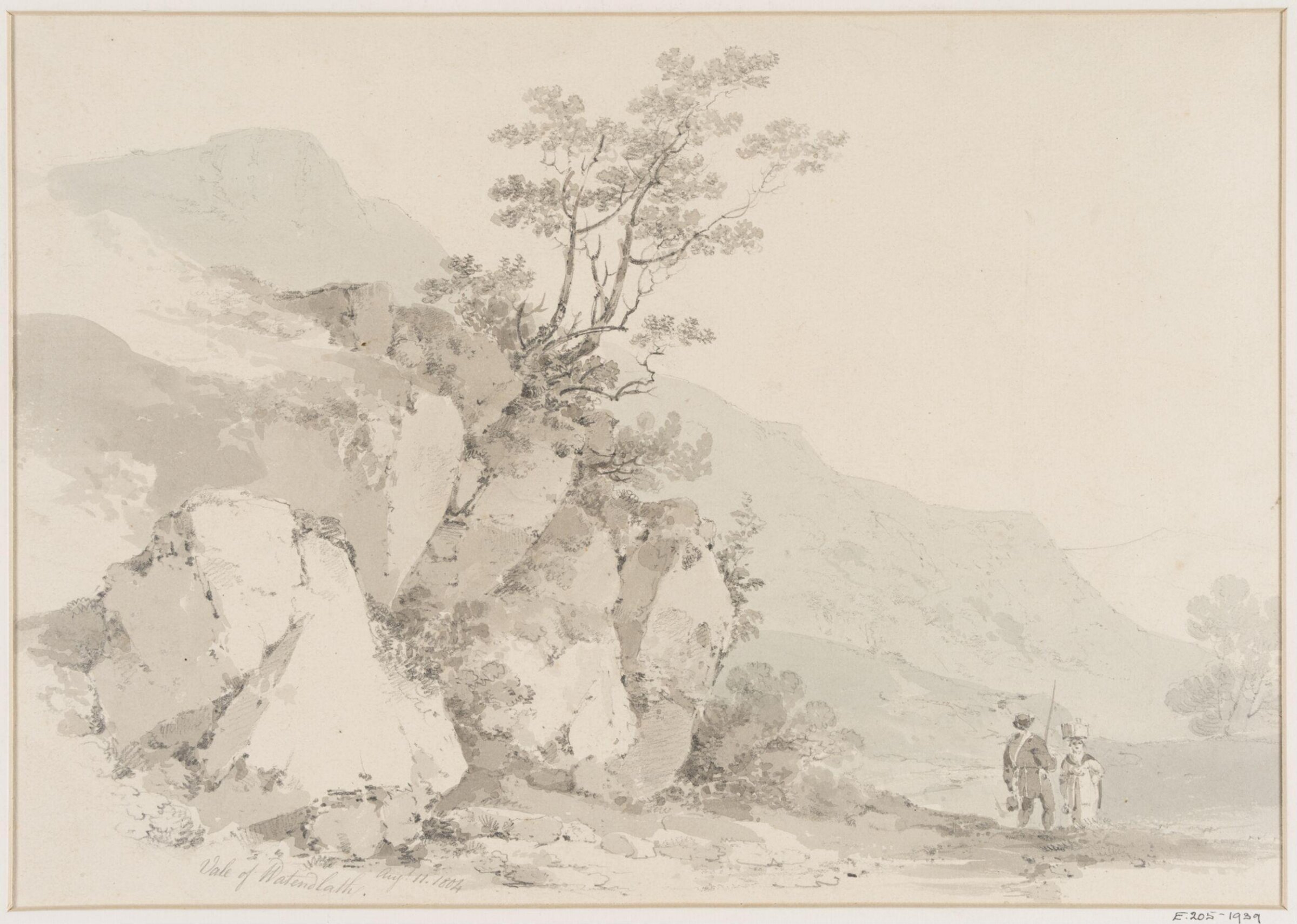 Vale of Watendlath, Paul Sandby Munn, 11 August 1804