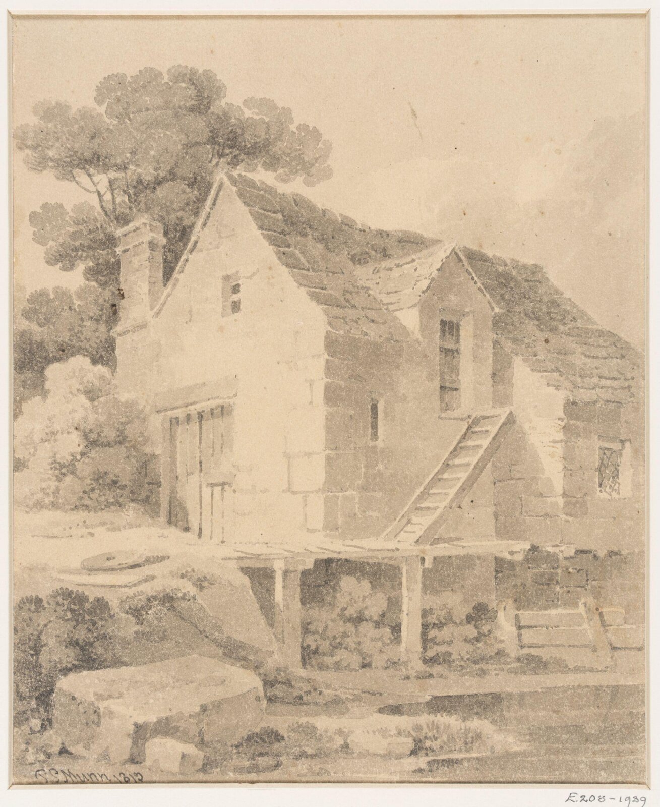 Netherby, Cambridgeshire, Paul Sandby Munn, 1813