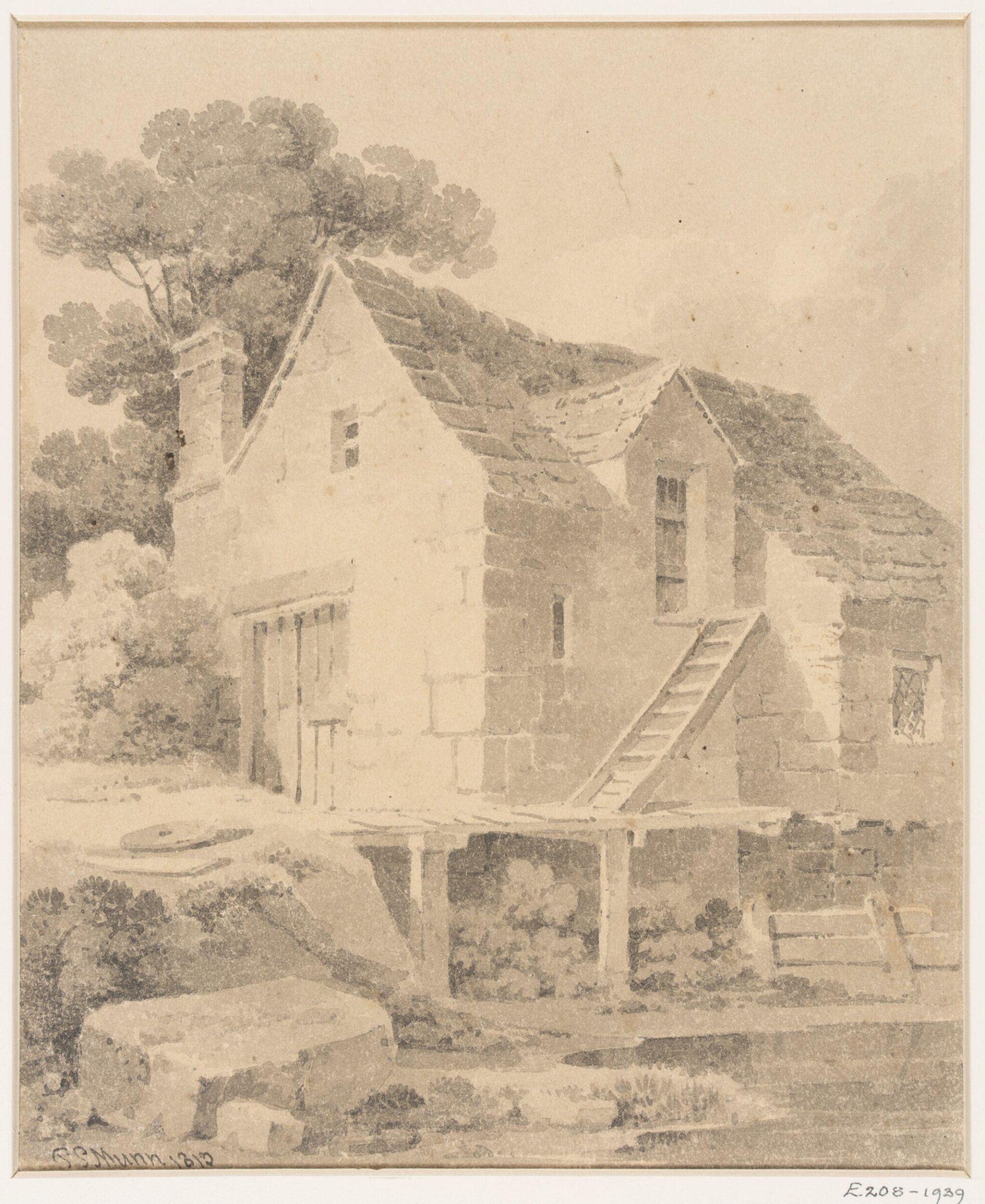 Netherby, Cambridgeshire, Paul Sandby Munn, 1813