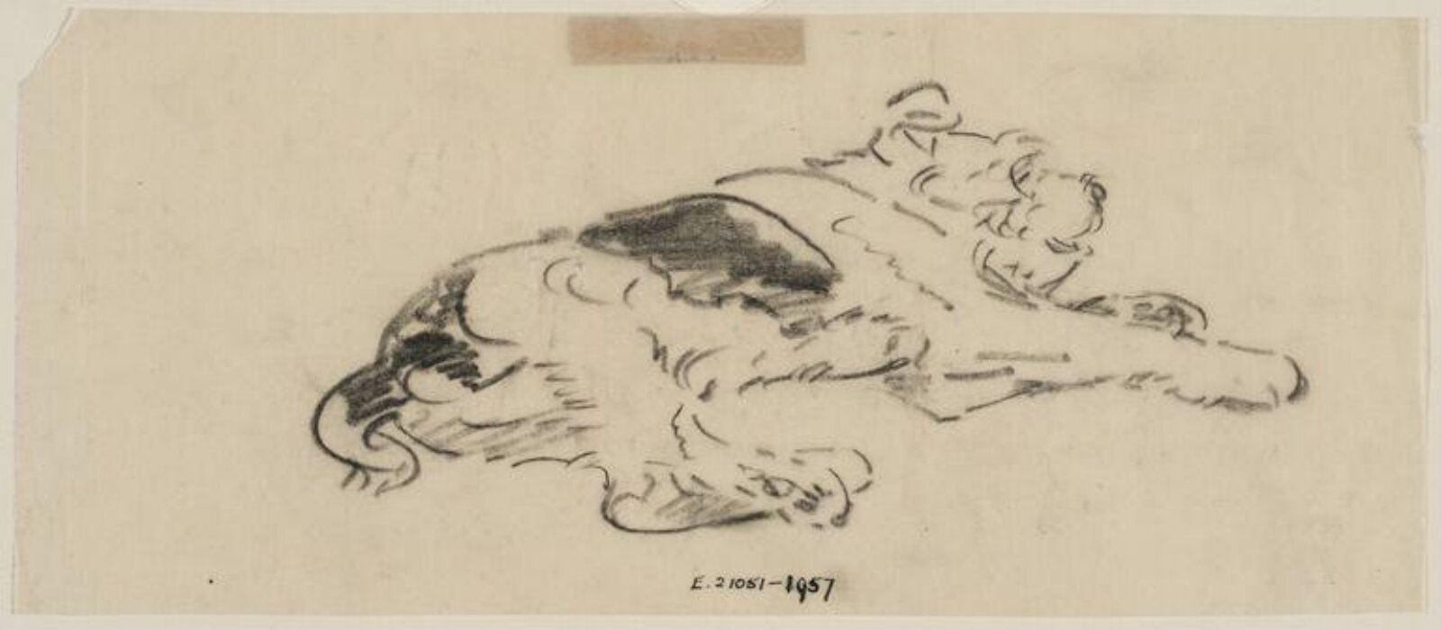 Drawing, Carton Moore-Park