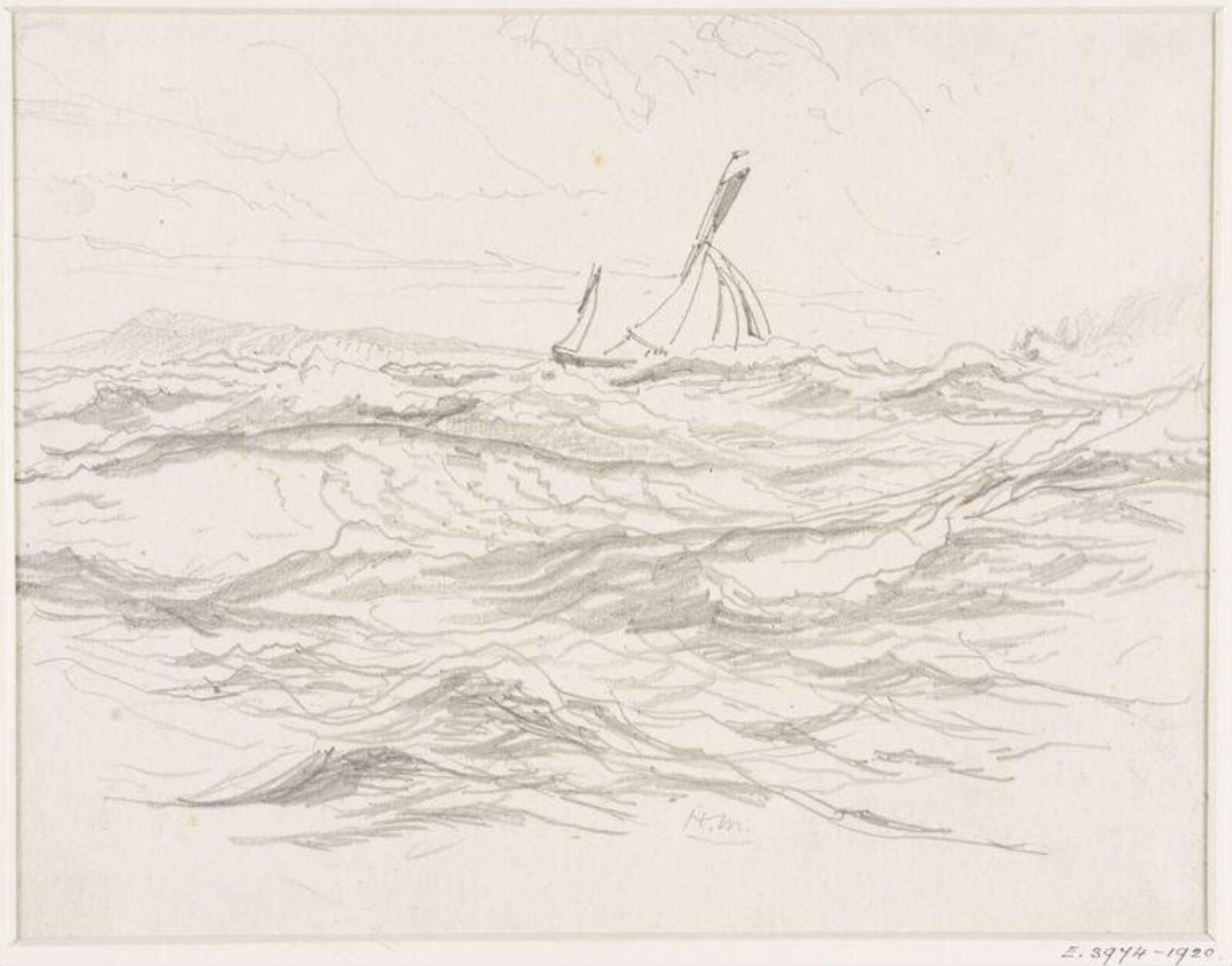 Drawing, Henry Moore, 22/08/1882