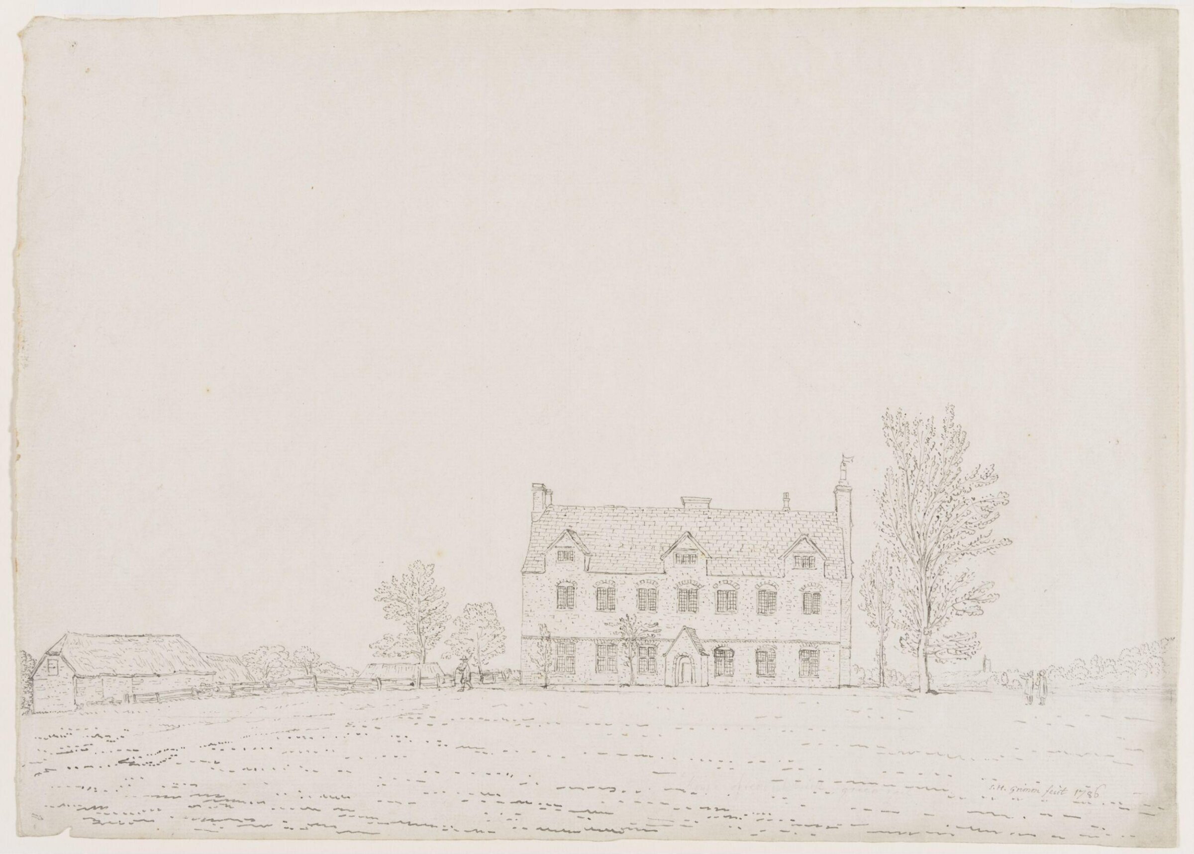 New Park House, Samuel Hieronymus Grimm, 1786