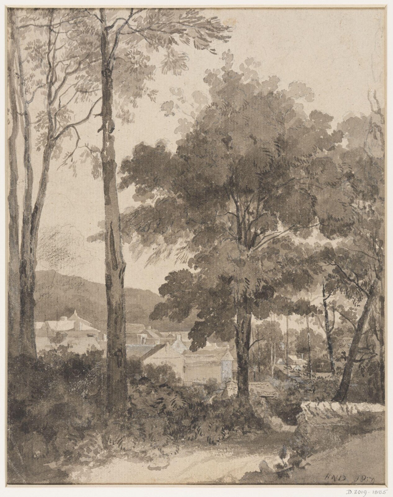 Drawing, 1850