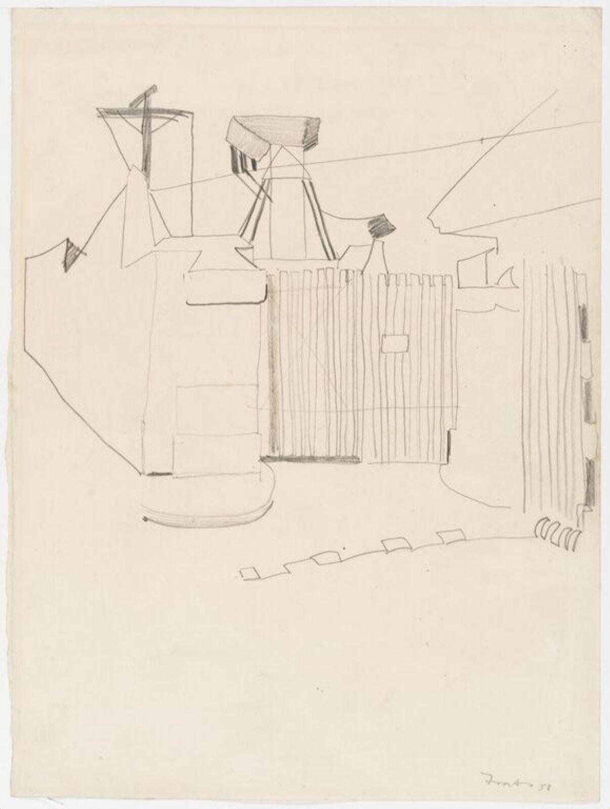 Dockyard Gates, Terry Frost, 1951