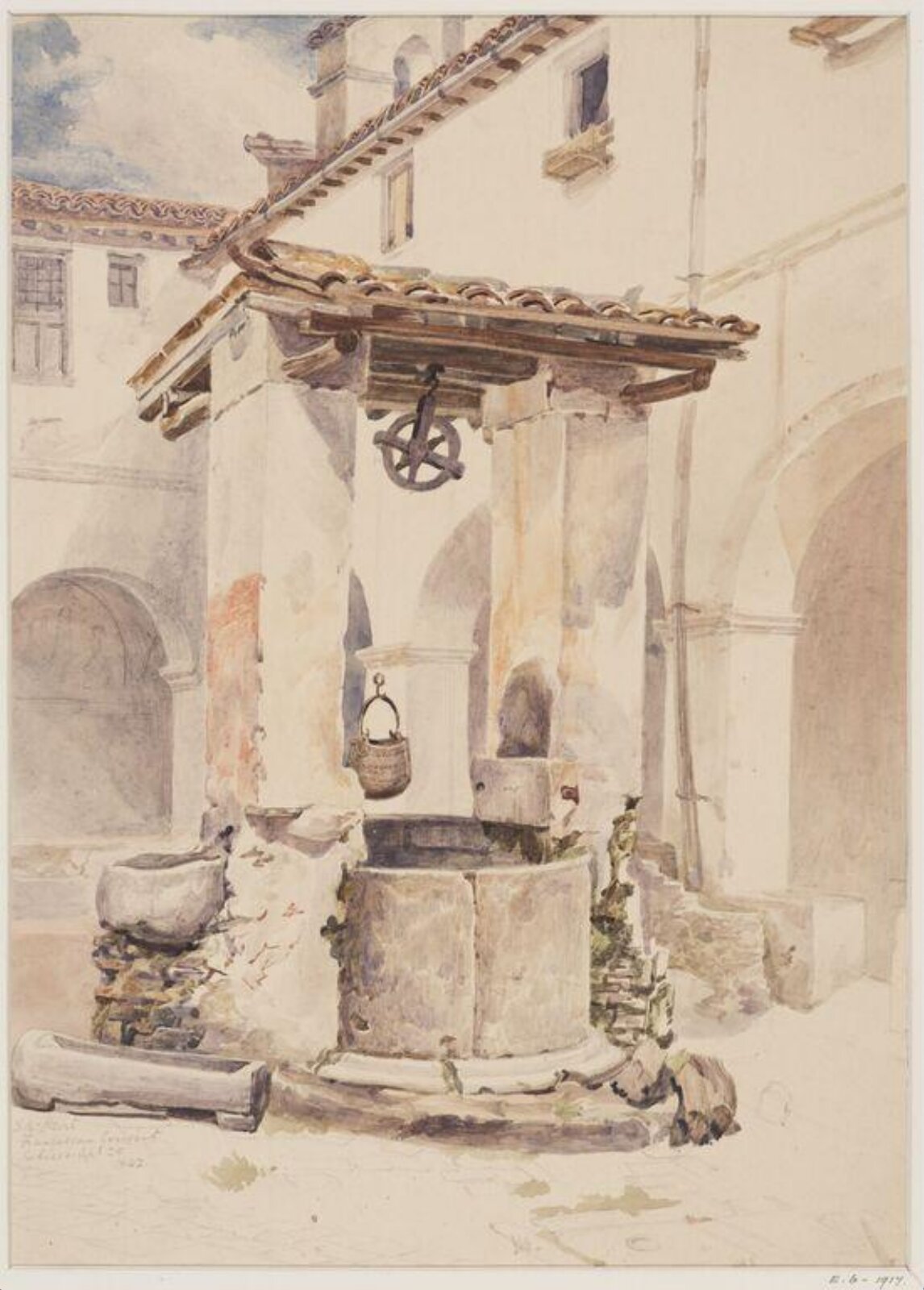 Drawing, Solomon Alexander Hart, 28/04/1842