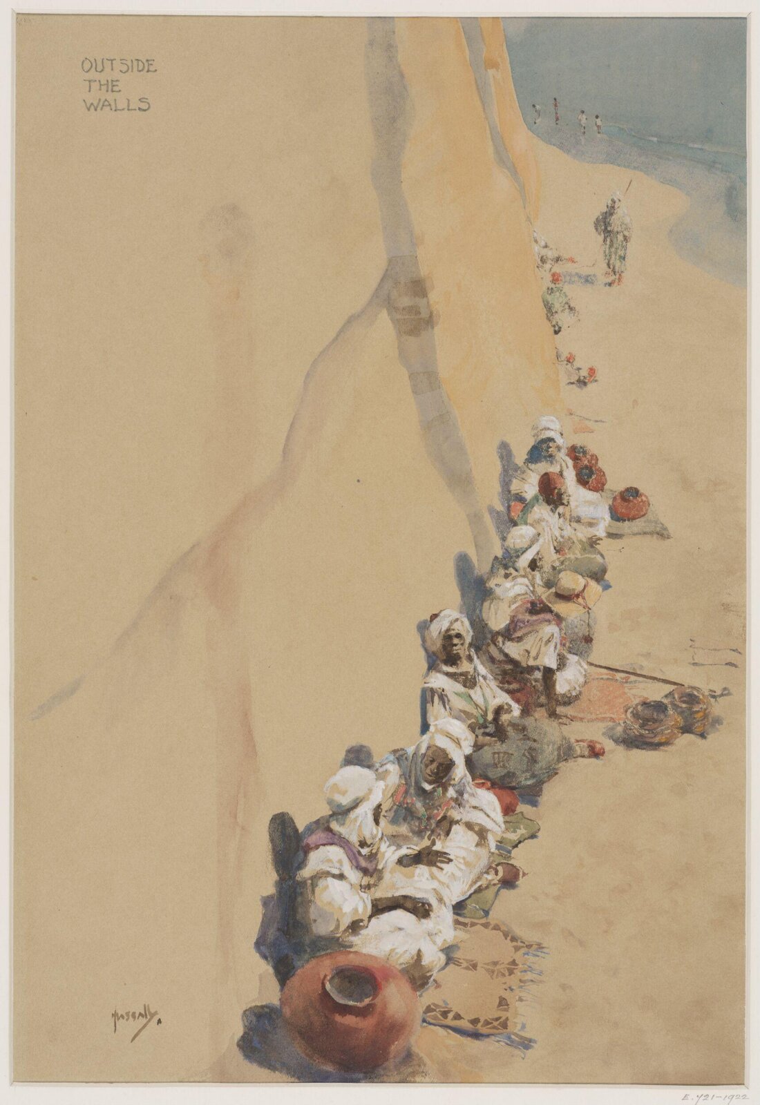 Drawing, John Hassall, c. 1888-1922