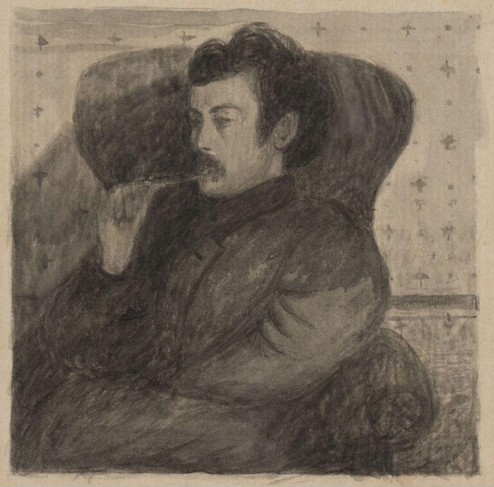 Drawing, Walter Greaves, circa 1863-70