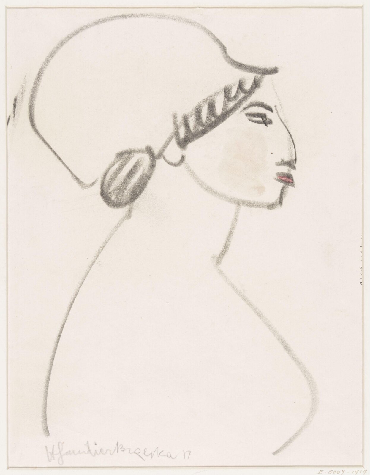 Drawing, Henri Gaudier-Brzeska