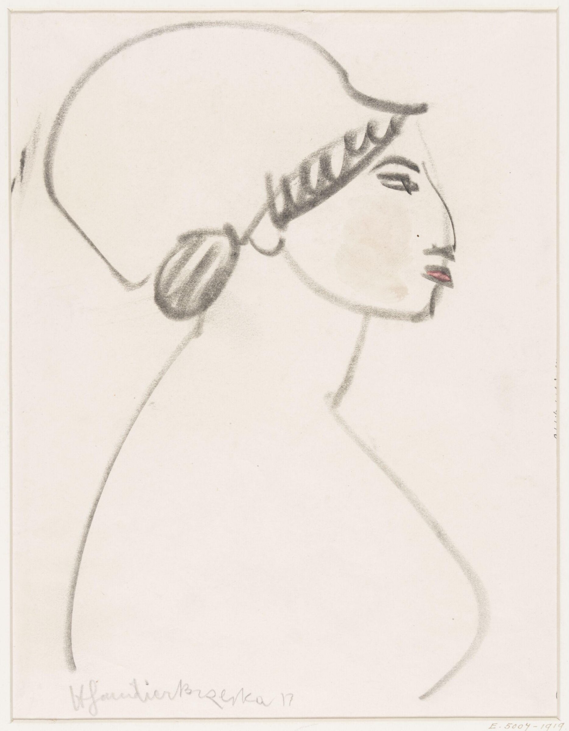 Drawing, Henri Gaudier-Brzeska