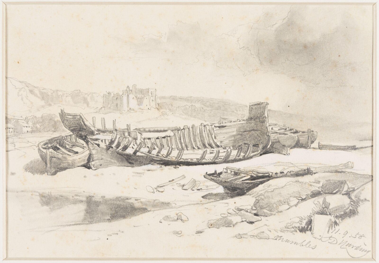 Drawing, James Duffield Harding, 1858