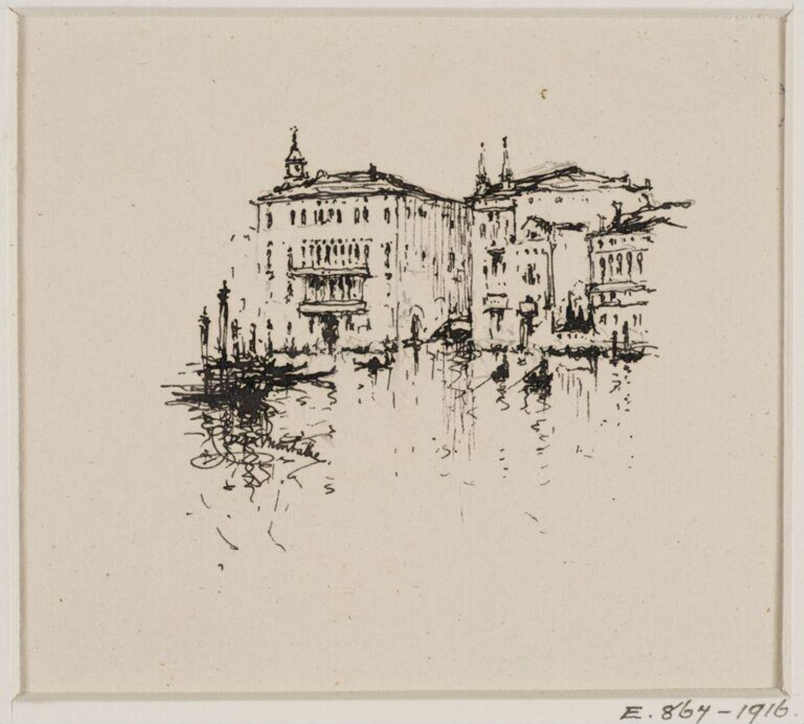 Drawing, Clara Montalba, c. 1860-1916