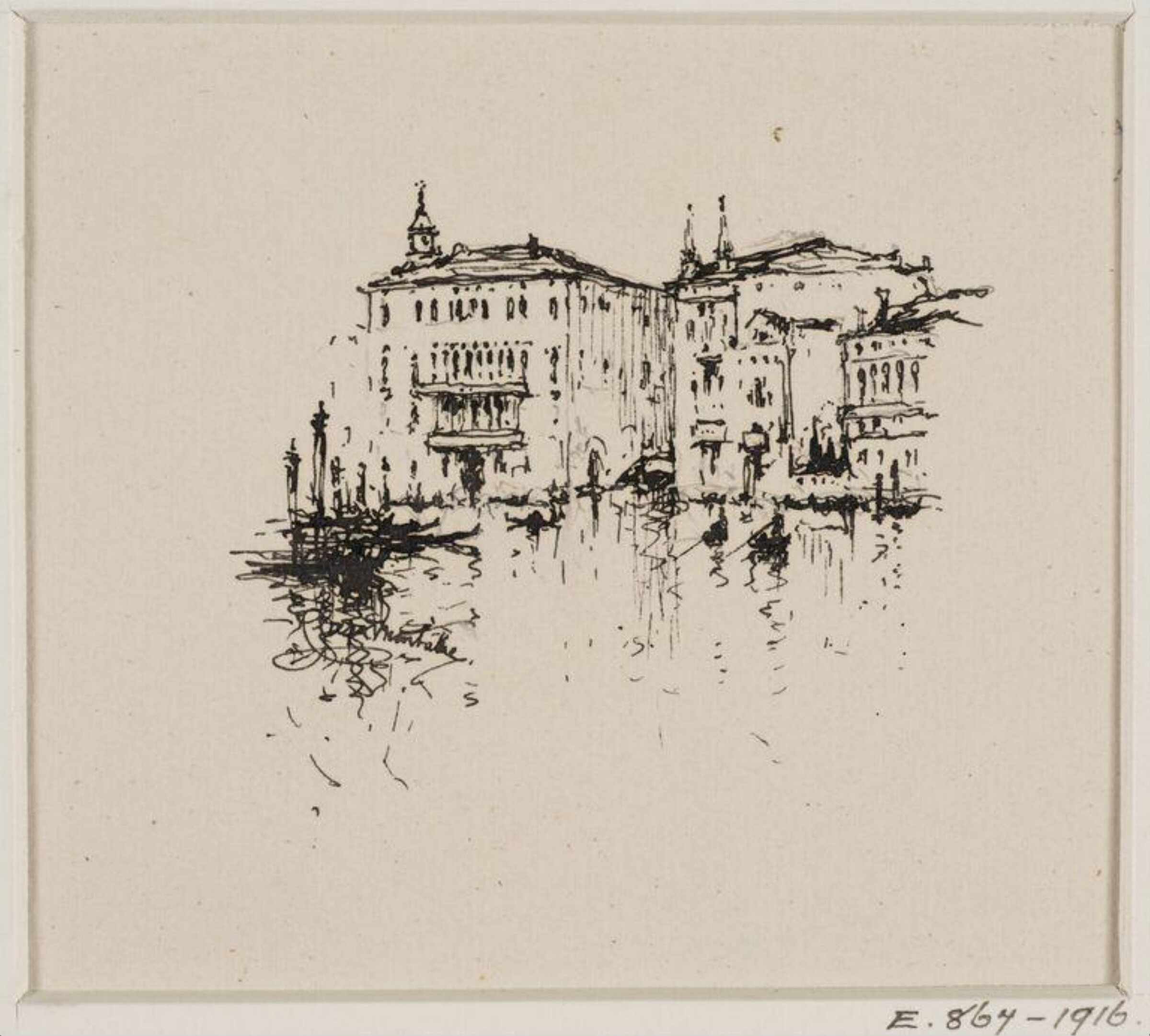 Drawing, Clara Montalba, c. 1860-1916