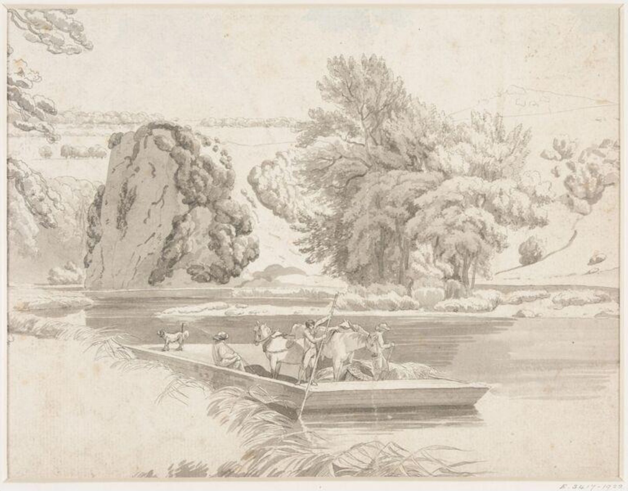 Drawing, John Alexander Gresse, c. 1761-1794