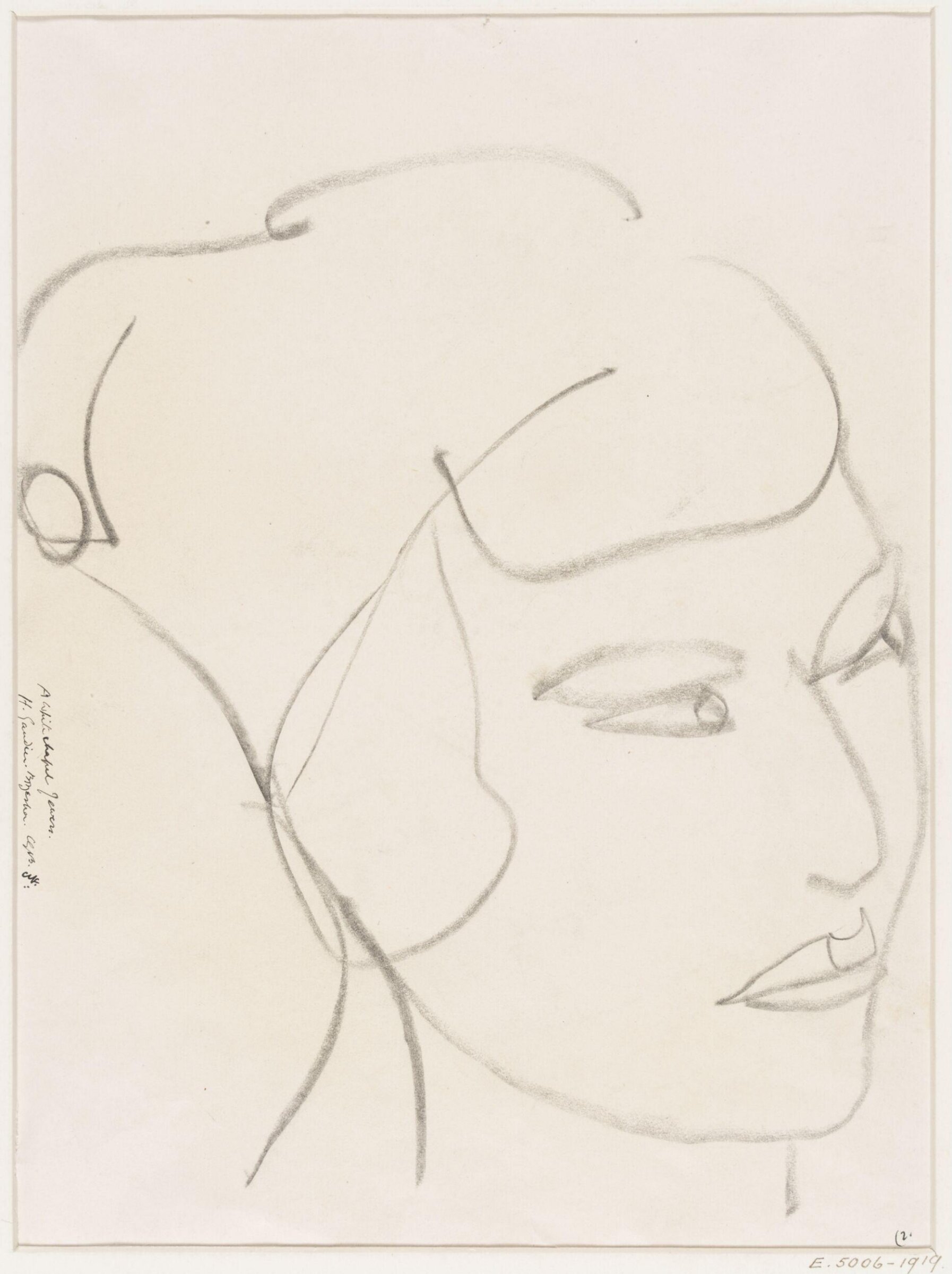 Drawing, Henri Gaudier-Brzeska