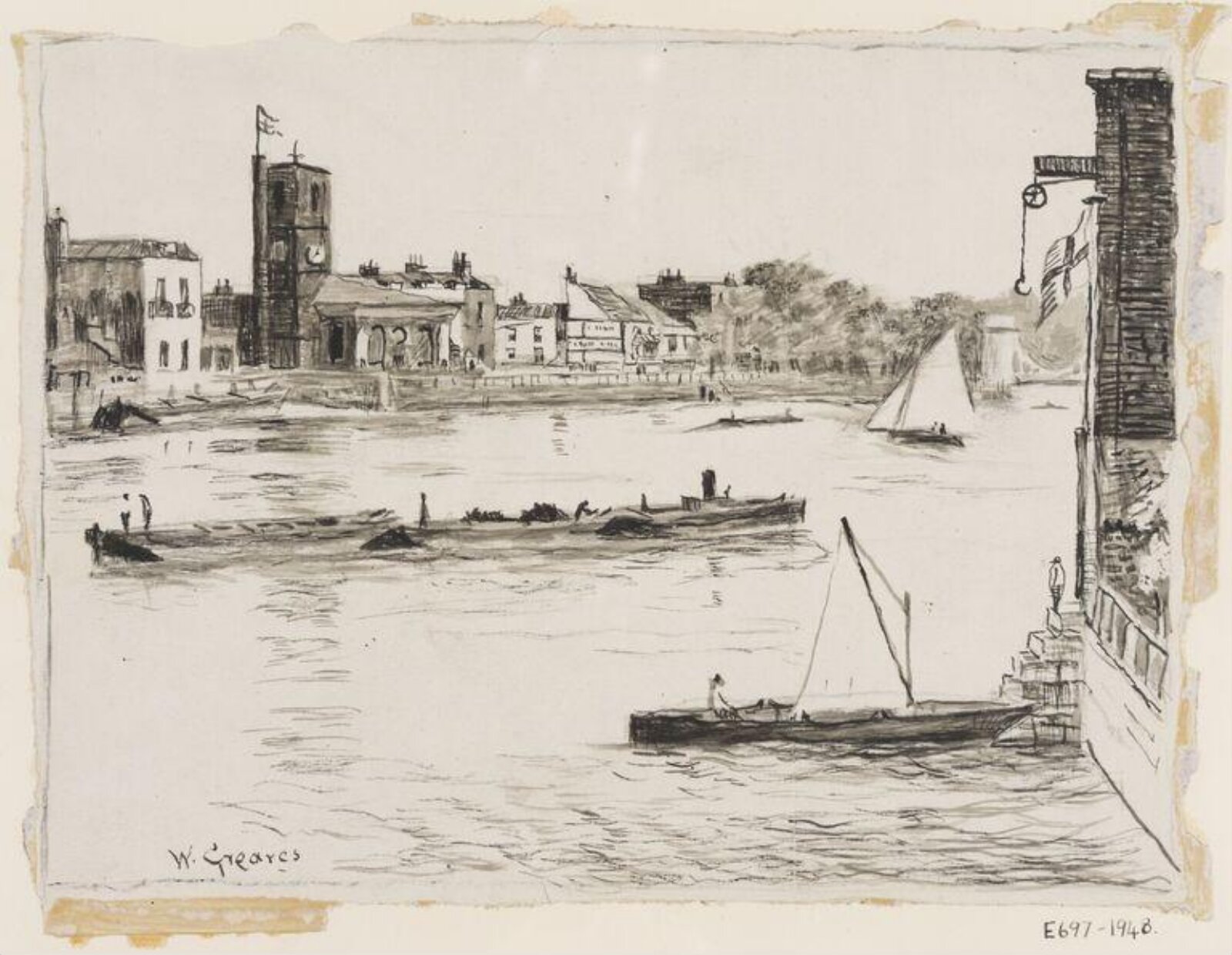 Drawing, Walter Greaves