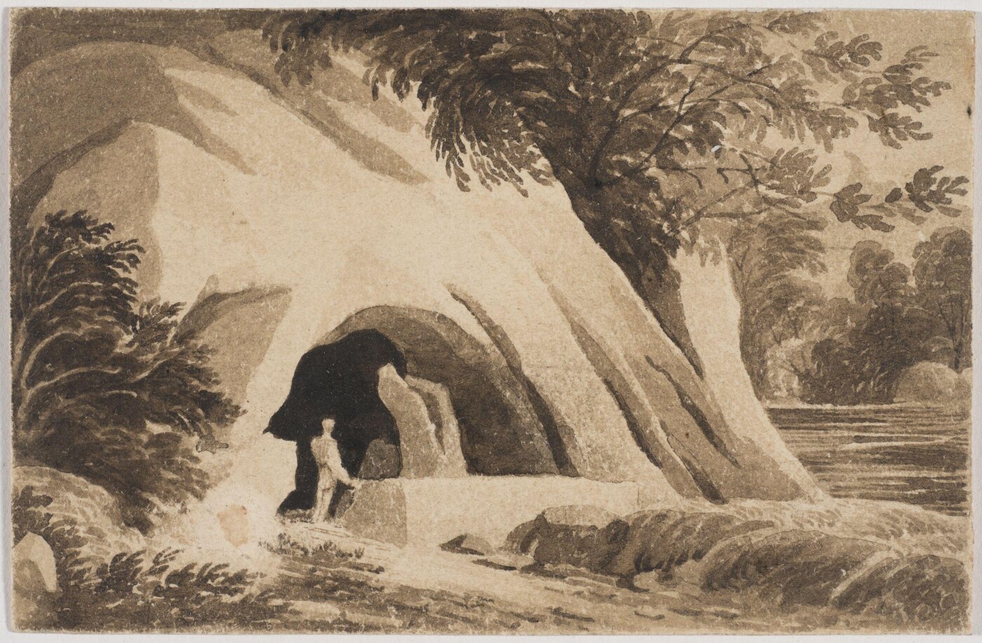 John Martin, The Cave