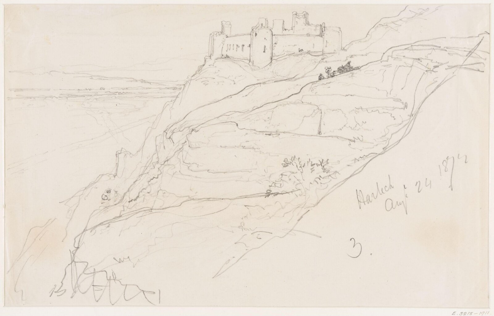 Harlech., Haden, August 24, 1872