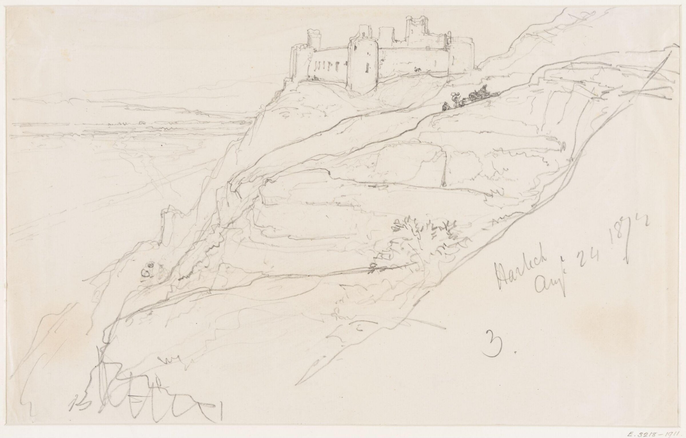 Harlech., Haden, August 24, 1872