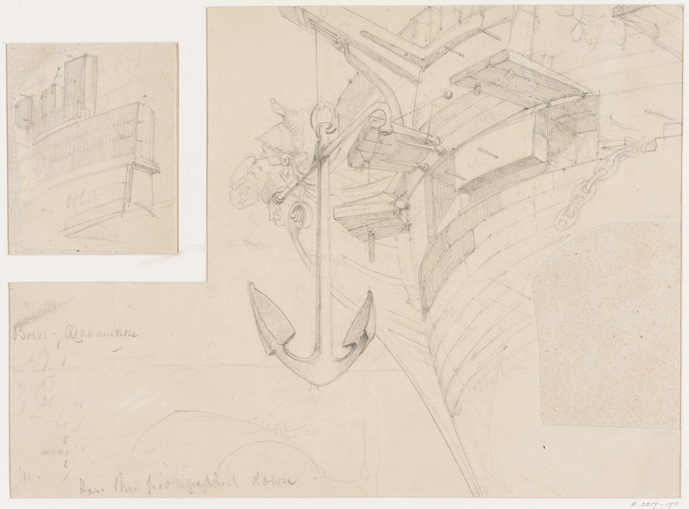 The Bows of the Agamemnon., Haden