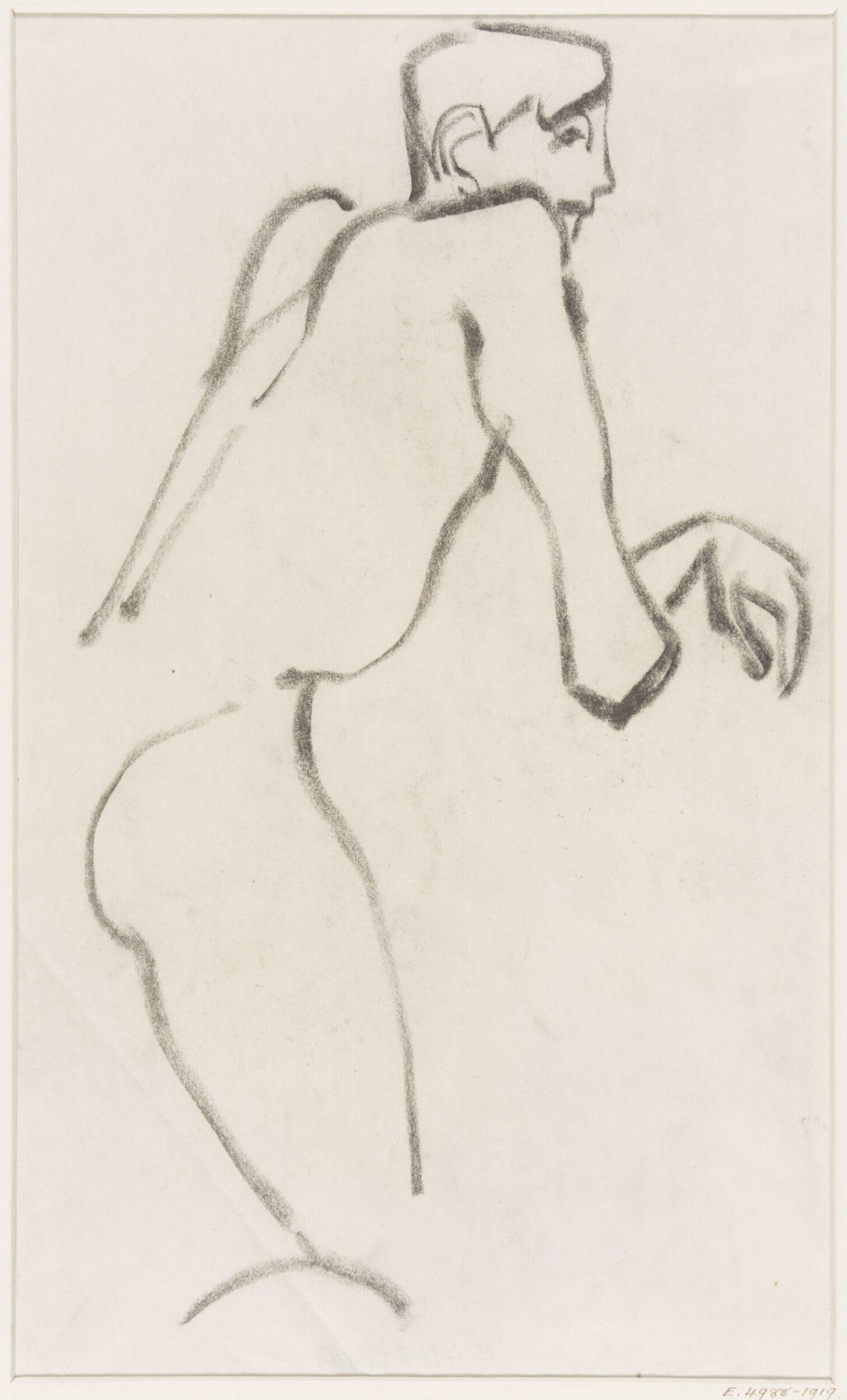 Studies of male and female figures, heads, hands, &c., Henri Gaudier-Brzeska