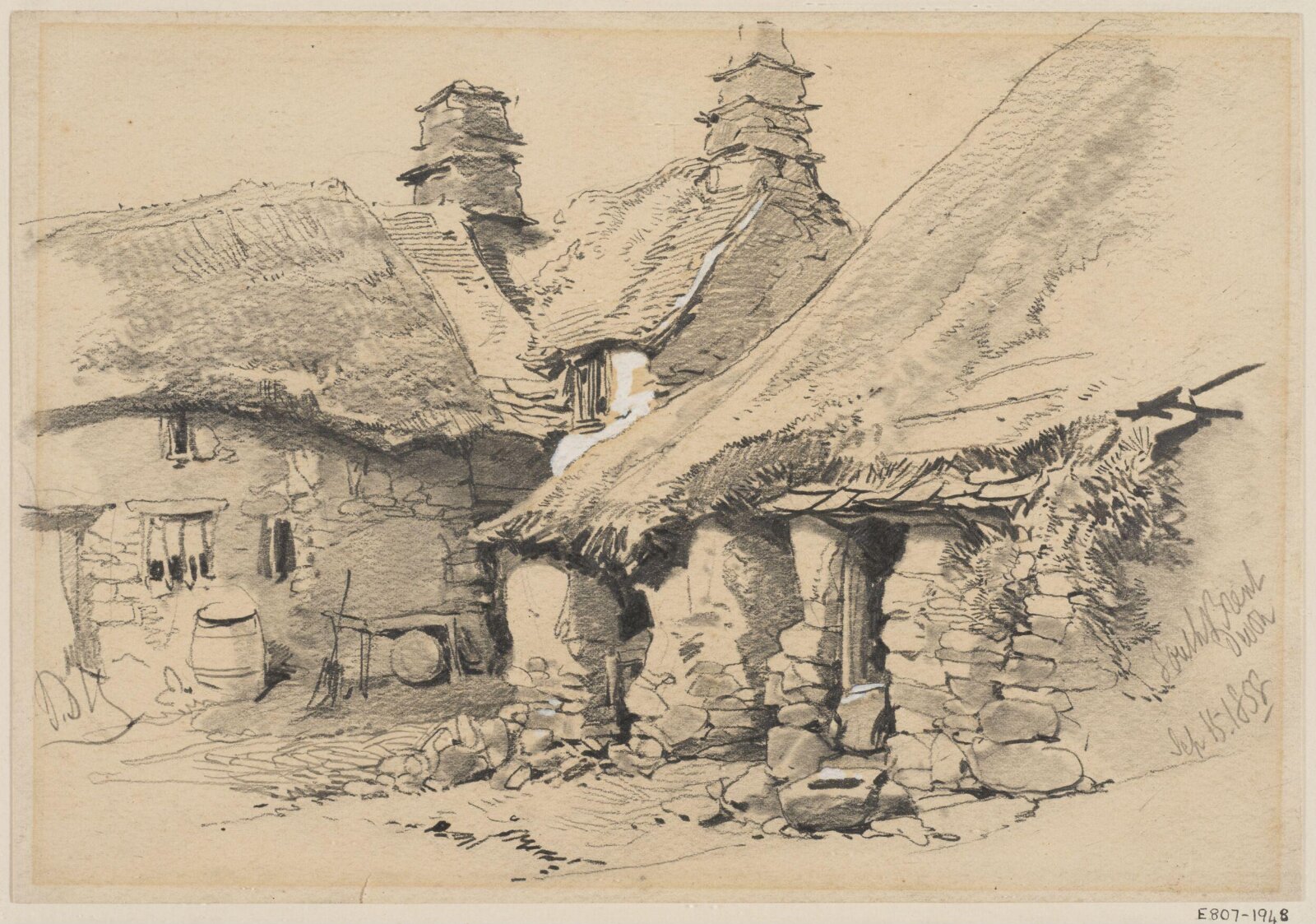 Drawing, 1858