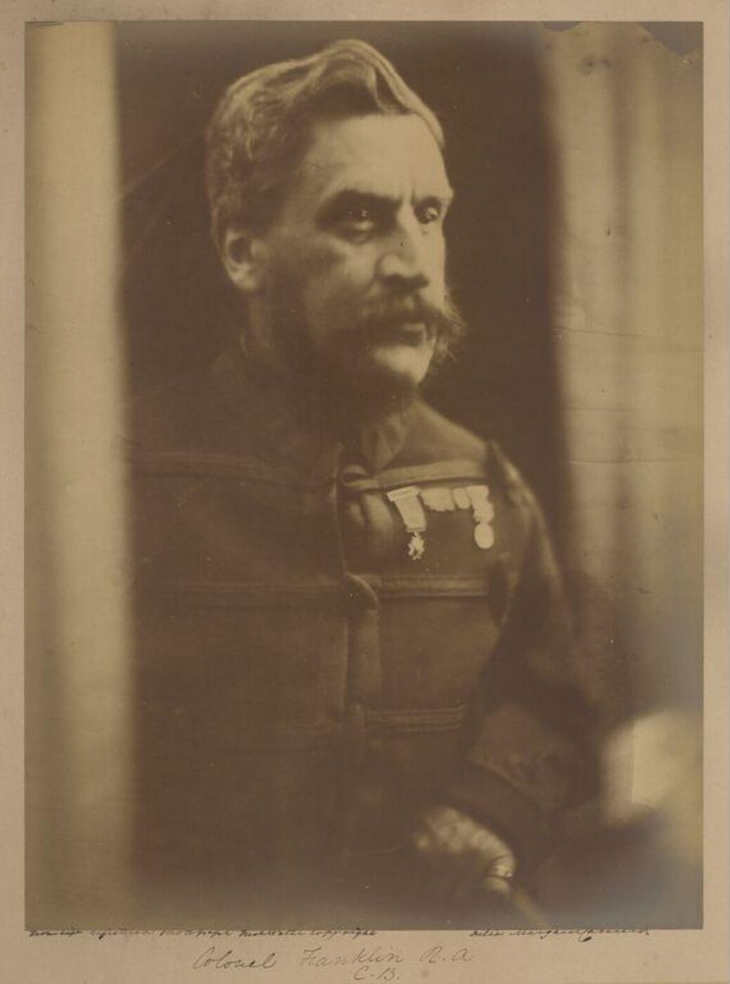 Cameron, Julia Margaret, Colonel Franklin R.A. C.B.