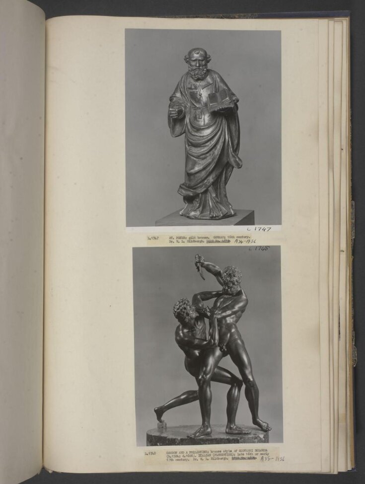 Samson and a Philistine top image