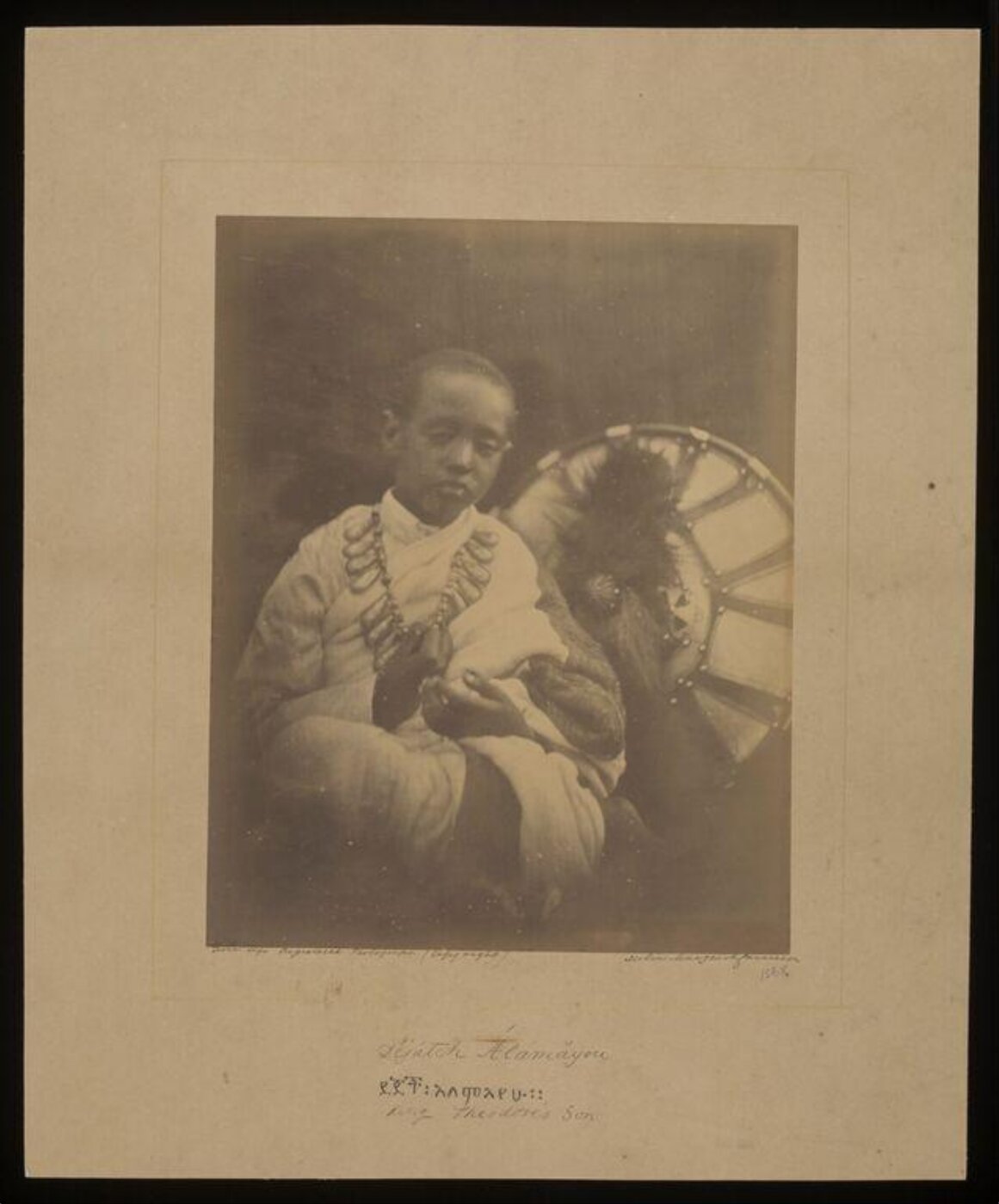 Cameron, Julia Margaret, Dèjatch Alámayou / King Theodore's Son